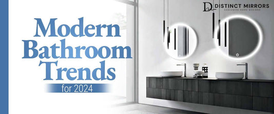 Modern Bathroom Mirror Trends for 2024