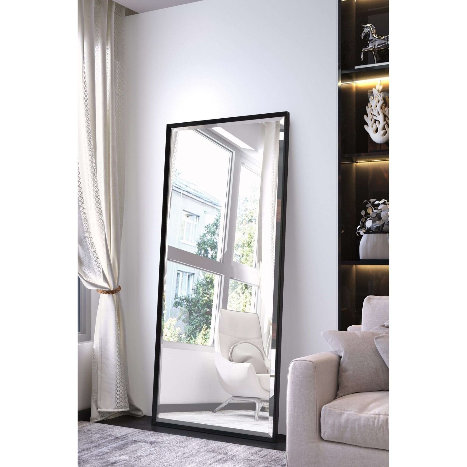 Bassett Mirrors Top-Rated Leaner Floor Mirrors