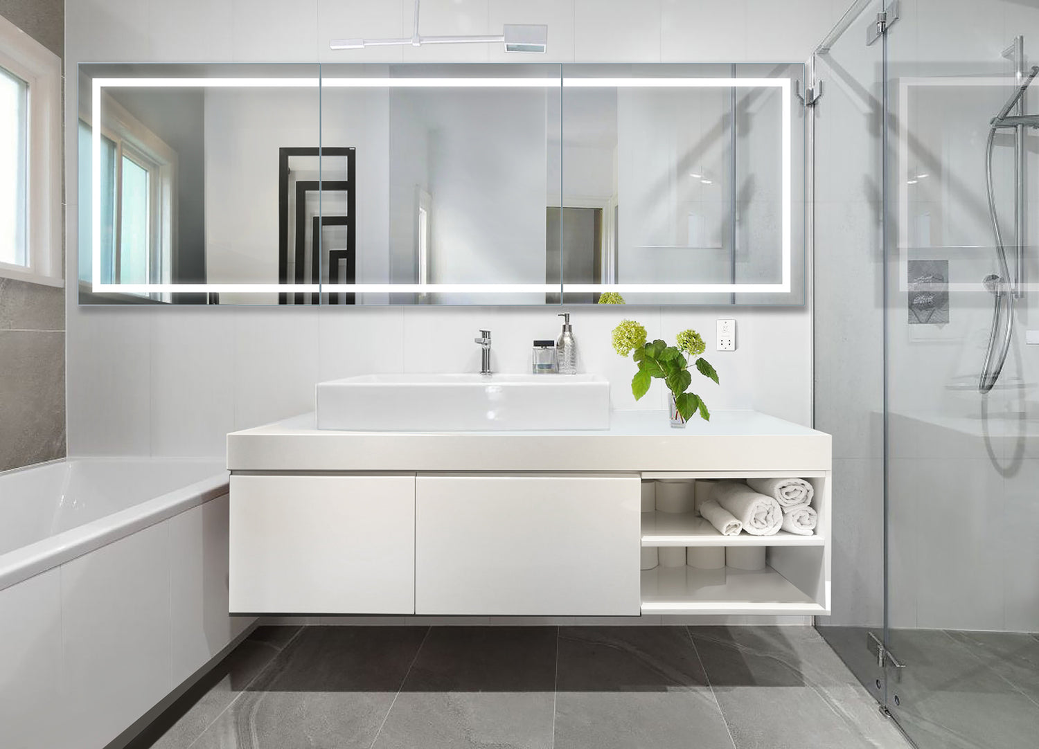 Krugg - LED Bathroom Mirrors & Medicine Cabinets