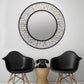 Varaluz Estela Wall Mirror - Matte Black/French Gold Wall Mirror, Round Mirror, Decorative Mirror Varaluz 