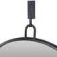 Varaluz Stopwatch 30-Inch Round Mirror close up of the hook