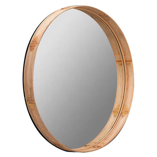 Wall Mirror - Distinct Mirrors Lumotiq 34" Wood CC41860