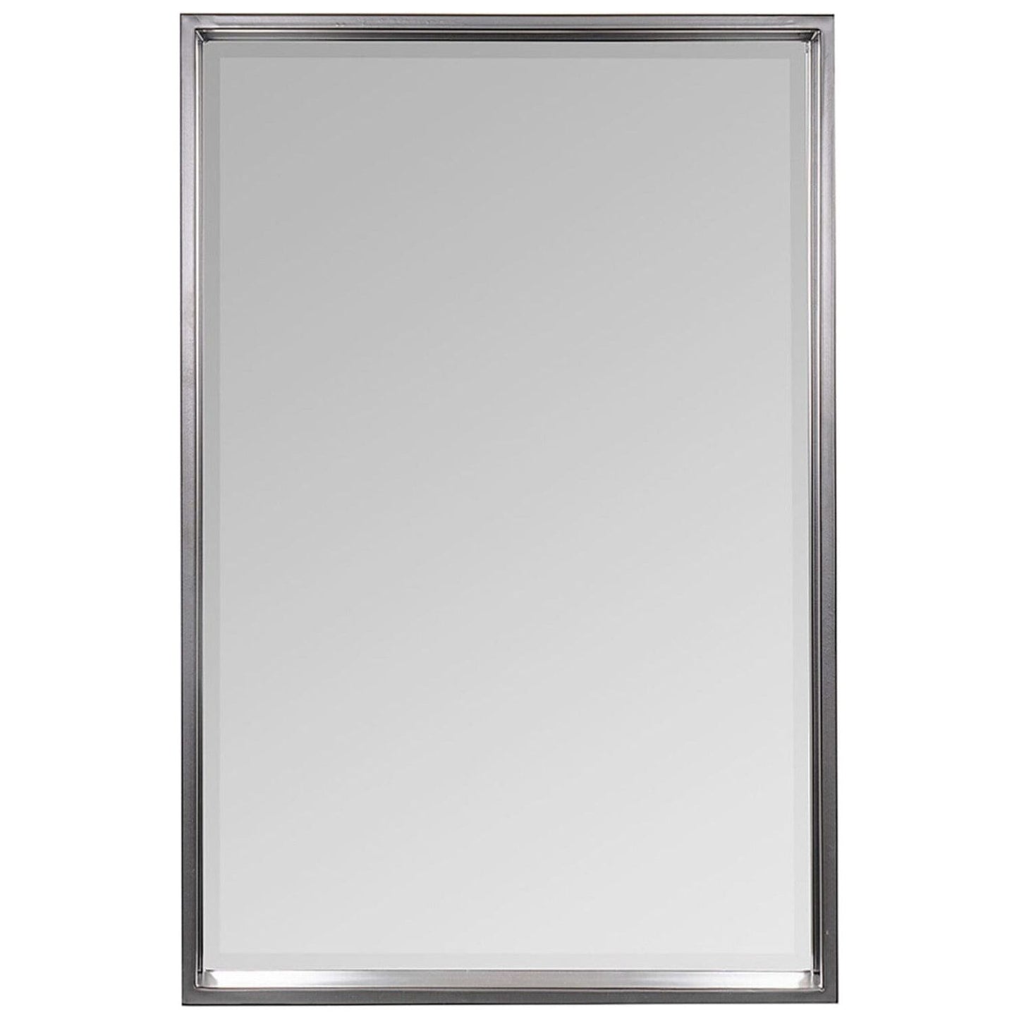 Wall Mirror - Distinct Mirrors Zyloon Metal Frame  24W x 36H