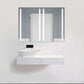 Krugg Kinetic 40 x 30 LED Medicine Cabinet - Dimmer/Defogger