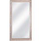 Bassett Mirror Kibbe Distressed Floor Mirror with a white background