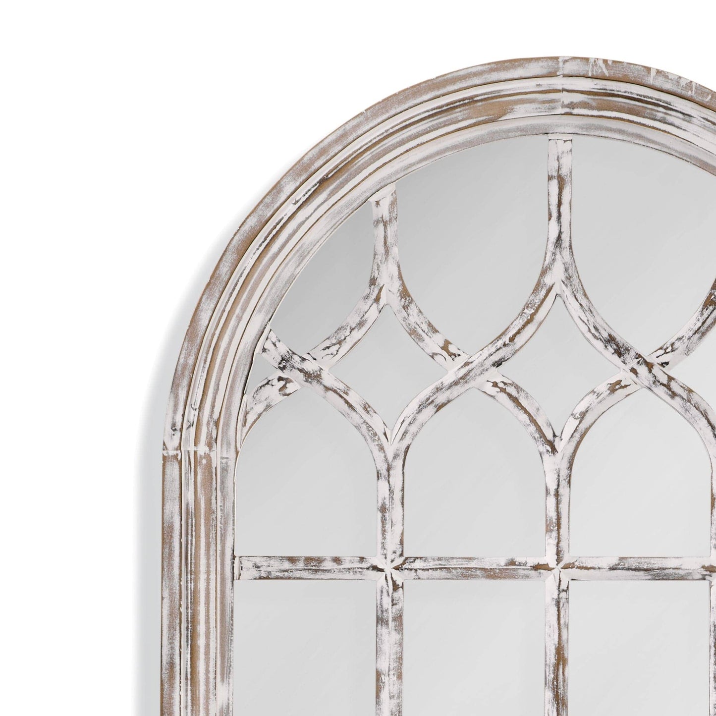 Bassett Mirror - Ingram Arched Floor Mirror 34W x 70H - M4609EC Full-Length Mirror, Floor Mirror, Decorative Mirror Bassett Mirror 
