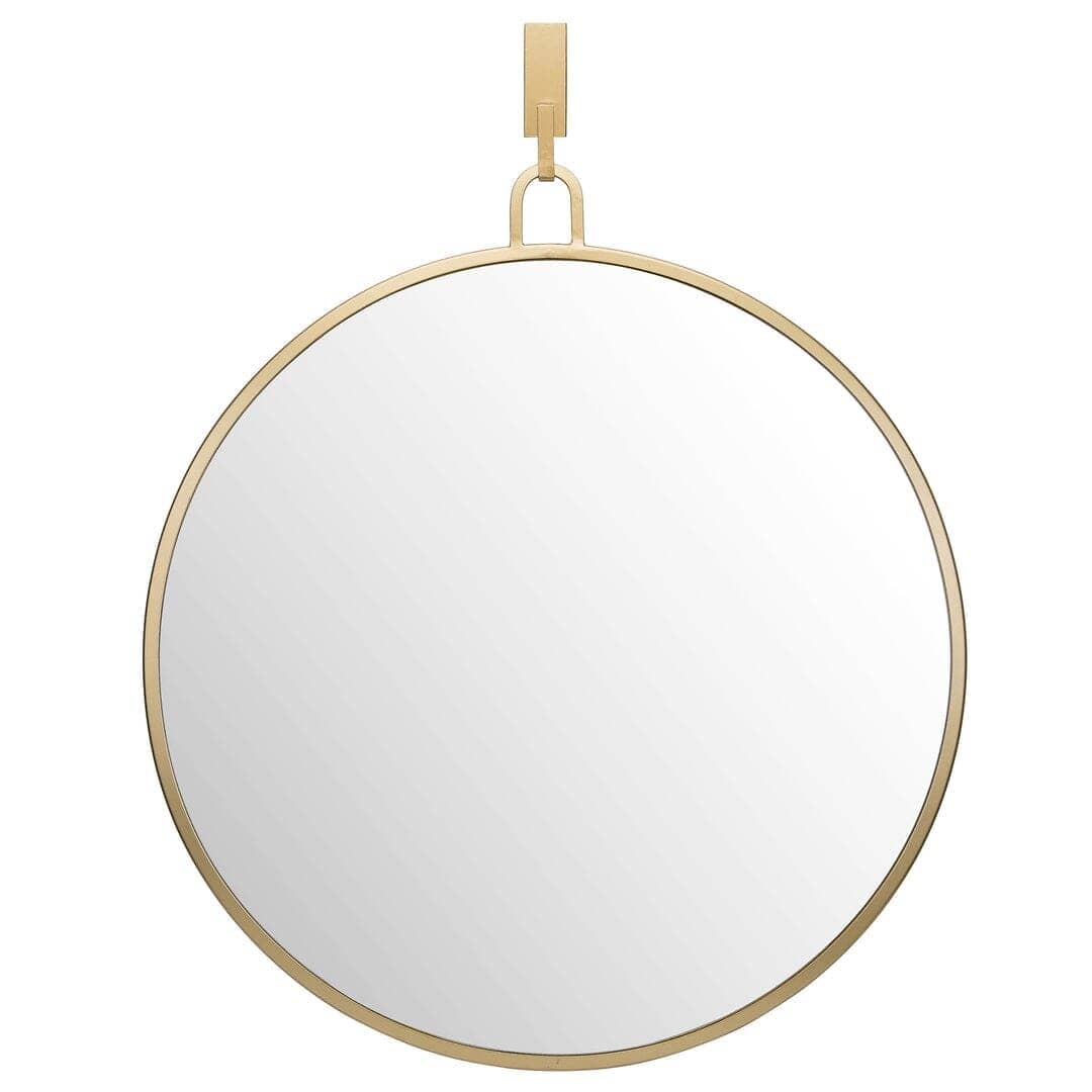 Varaluz Stopwatch 30-Inch Round Mirror - Boho & Modern Round Mirror, Wall Mirror, Circle Mirror Varaluz 