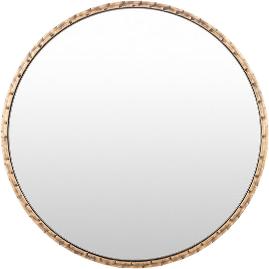 Round Wall Mirror - SURYA Alchemist 5W x 25H - AHI002-2525 