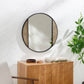 Decorative Wall Mirror - SURYA Anassa 30" Round ASN004-3030