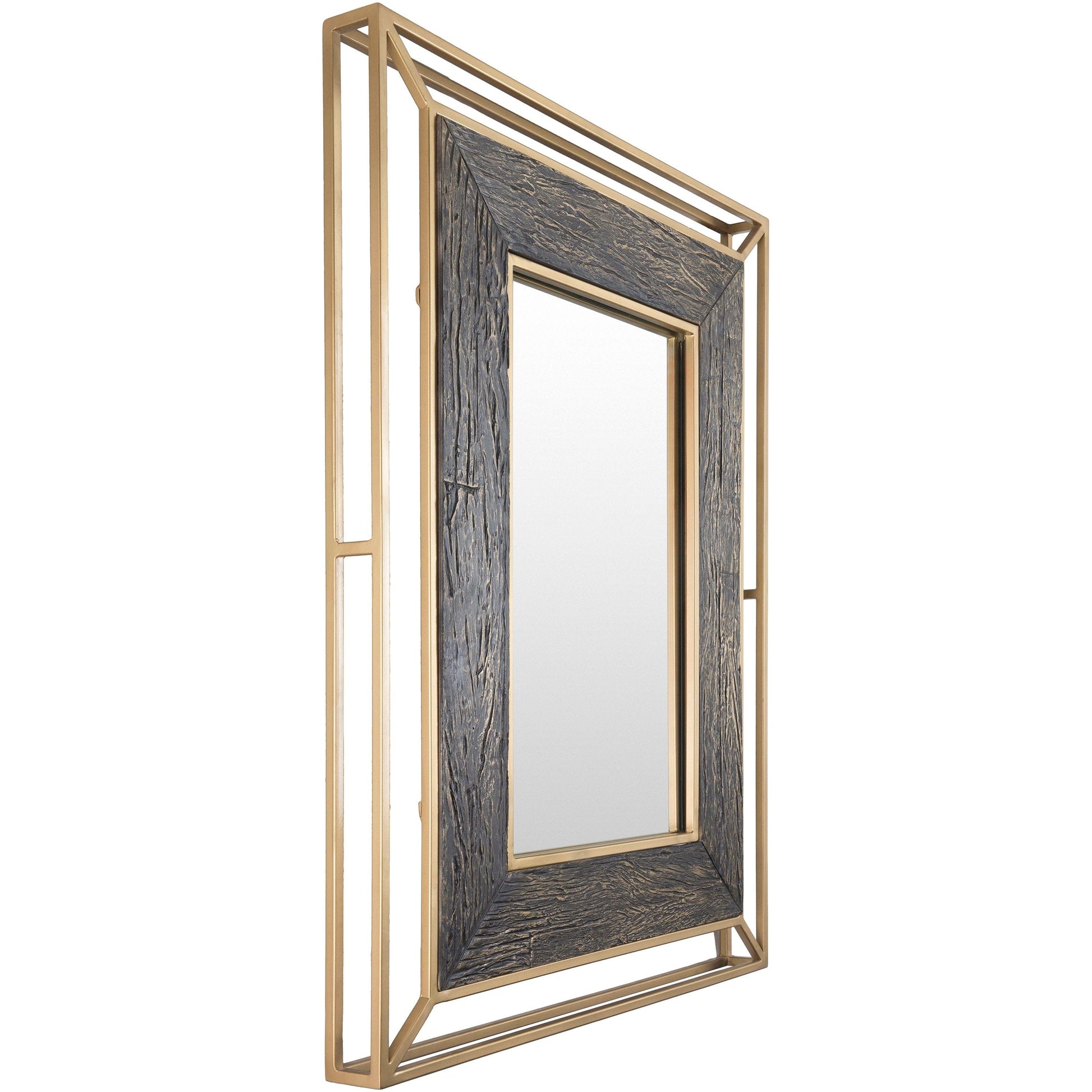 Wall Mirror - SURYA Allure Gold 36W x 48H