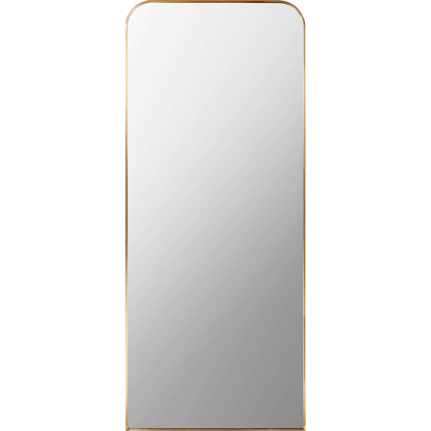 Floor Mirror - SURYA Aranya Brushed Gold  - 28W x 67H