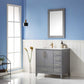 Bathroom Mirror - Altair Ivy Wood-Framed - 531024-MIR-GR