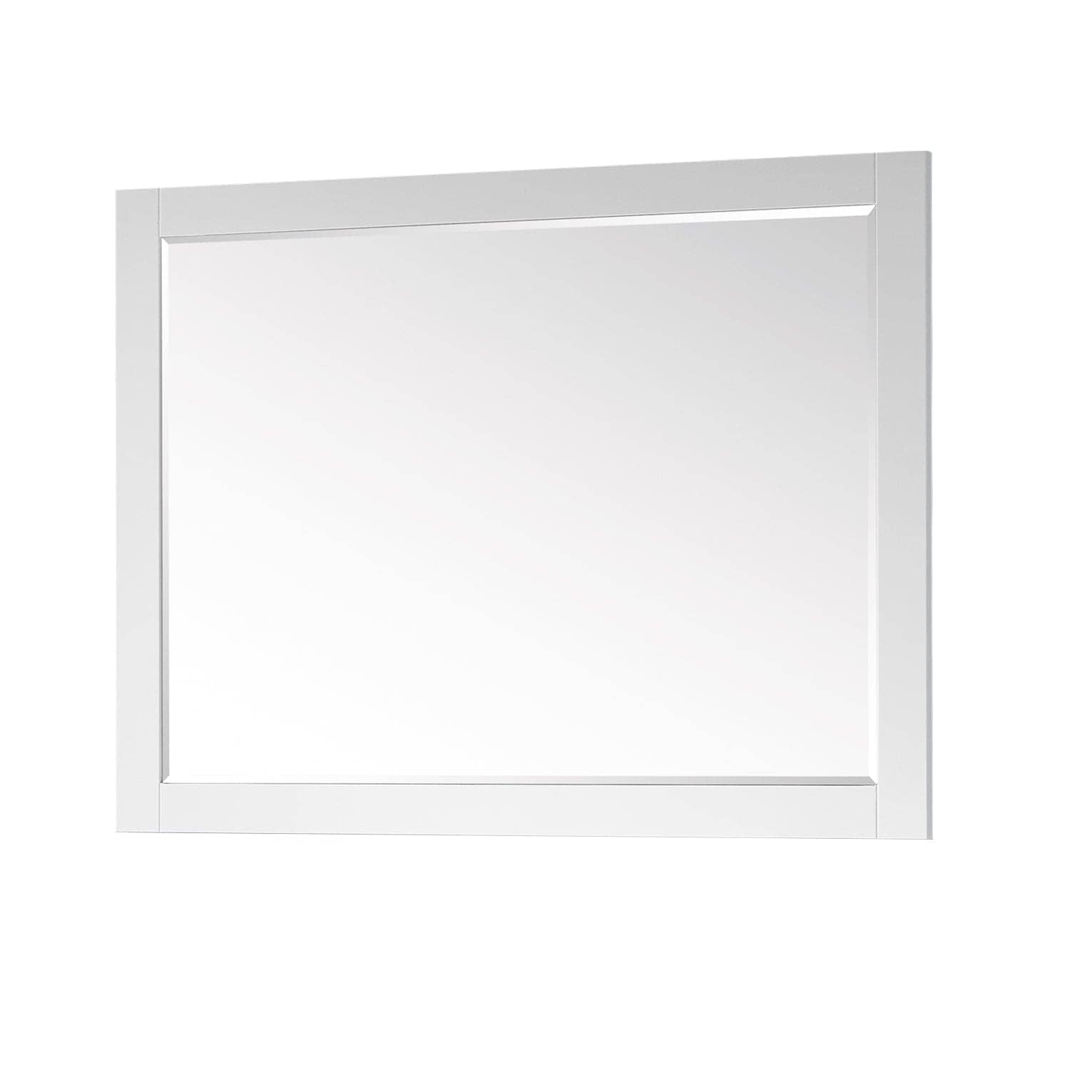 Bathroom Mirror - Altair Ivy Wood Framed - 531048-MIR-WH