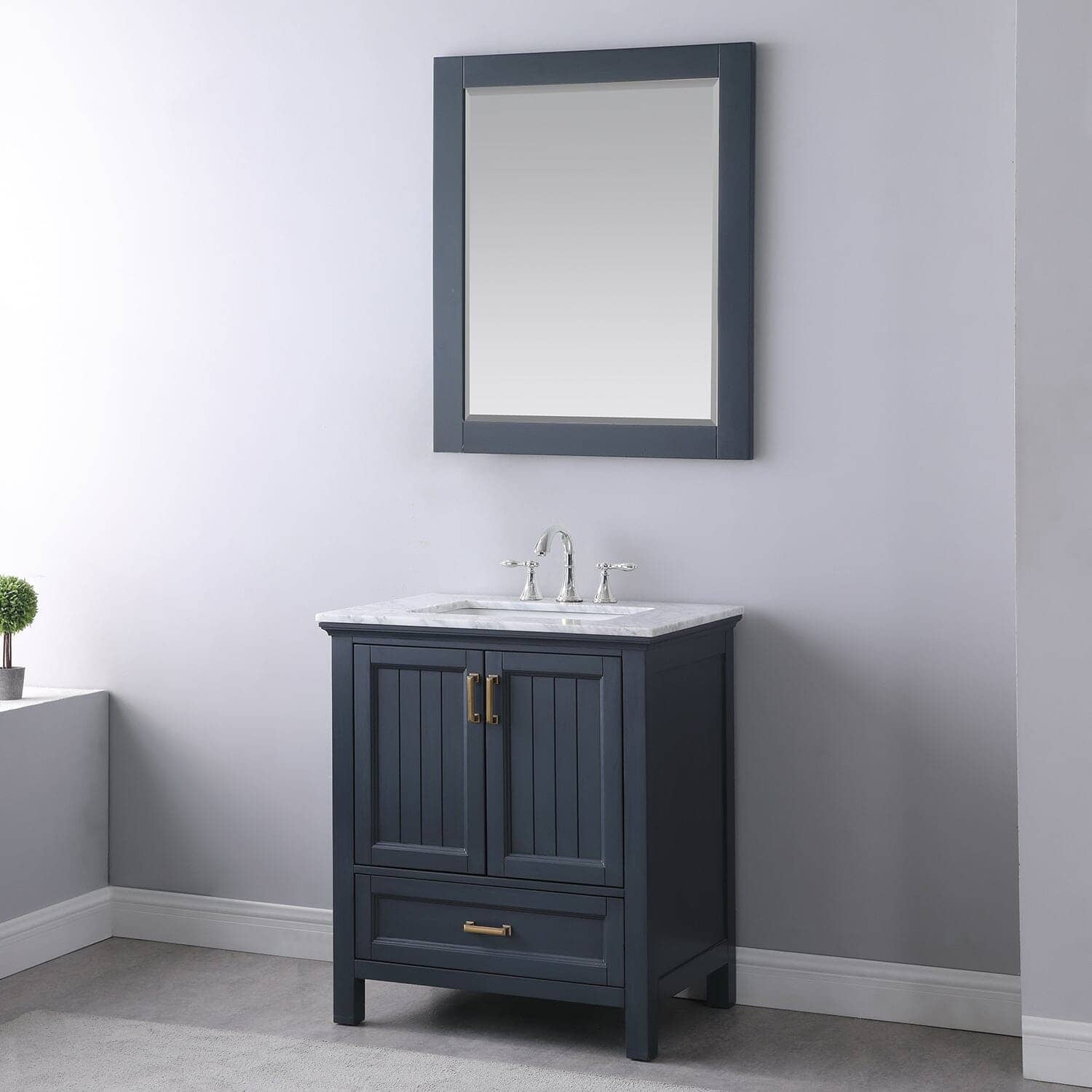 Bathroom Mirror - Altair Maribella 28W x 36H - 535030-MIR-CB
