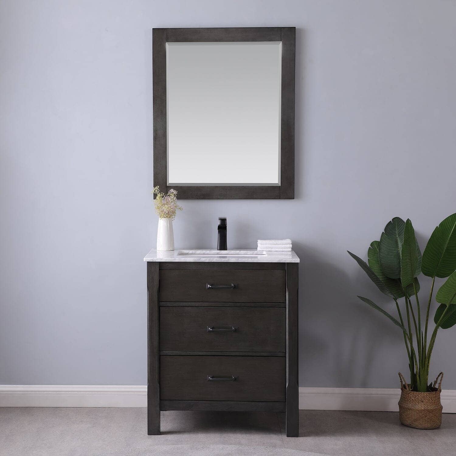 Bathroom Mirror - Altair Maribella 28W x 36H -535030-MIR-RL