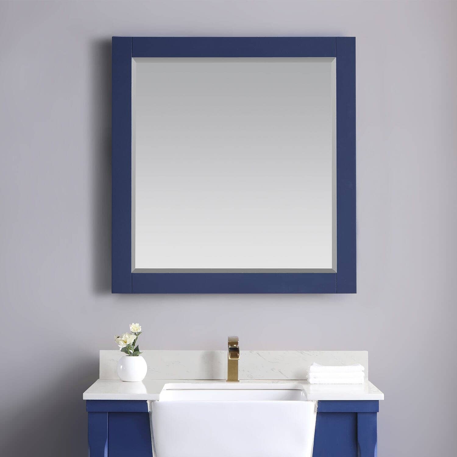 Bathroom Mirror - Altair Maribella 34W x 36H - 535030-MIR-JB