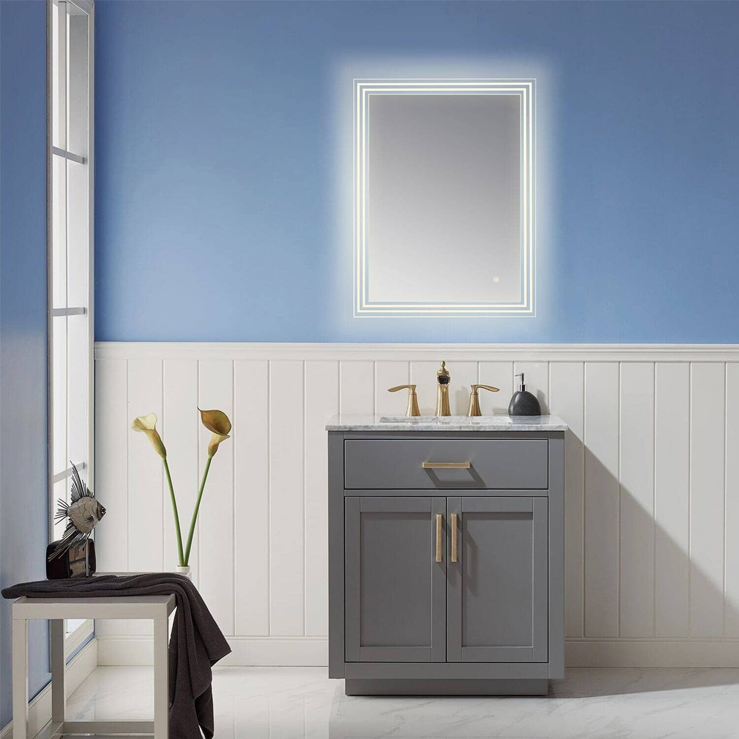 Vanity Mirror - Altair Livorno LED 24W x 30H - 742024-LED-NF