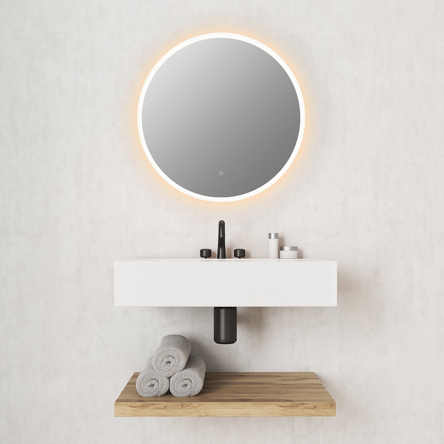 Vanity Mirror - Altair Dimora 32" Round LED - 746032-LED-NF
