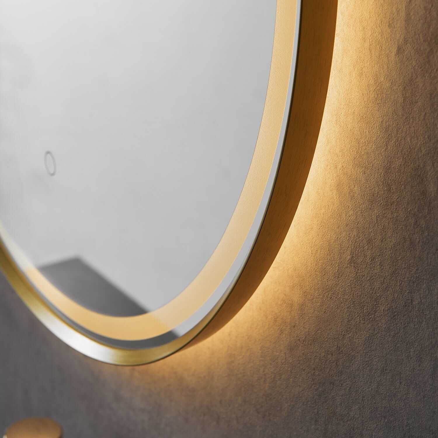 Lighted Bathroom Mirror - Altair Palme - 751024-LED-GF