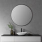 Bathroom Mirror - Altair Liceo 42" Round  752042-MIR-BF