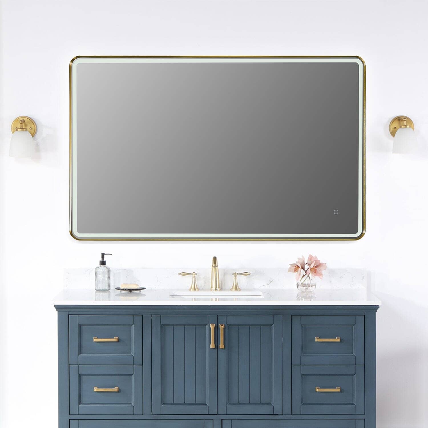 LED Bathroom Mirror - Altair Viaggi 48W-30H - 753048-LED-GF