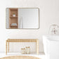 Bathroom Mirror - Altair Nettuno 48W x 30H - 754048-MIR-GF
