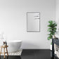 Bathroom Mirror - Altair Sassi 24W x 36H - 755024-MIR-BF