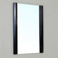 Bellaterra Simple Solid Wood Frame Mirror - 19.7W x 31.5H-Distinct Mirrors