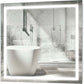 Lighted Bathroom Mirror - Krugg Icon 36" Square ICON3636
