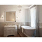 Lighted Bathroom Mirror - Krugg Icon 36" Square ICON3636