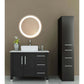 Lighted Bathroom Mirror - Krugg Icon 24" Round - ICON2424R