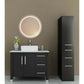 Lighted Bathroom Mirror - Krugg Icon 24" Round - ICON2424R