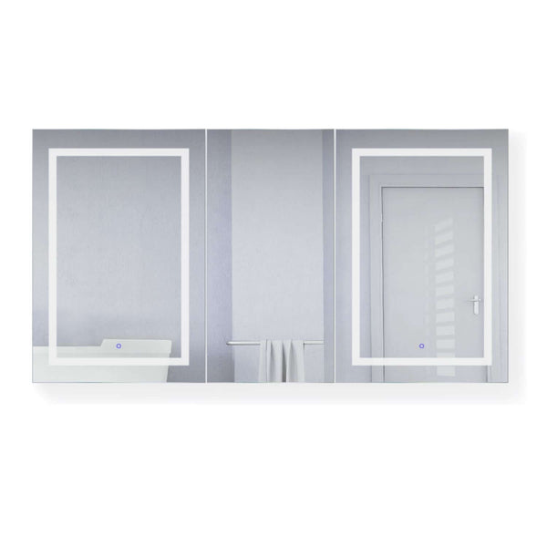 LED Medicine Cabinet - Krugg Dual Lighted - SVANGE6636DLLR