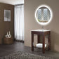 Lighted Bathroom Mirror - Krugg Sol 27" Round - SOL2727R 