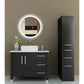 Lighted Bathroom Mirror - Krugg Sol 27" Round - SOL2727R 