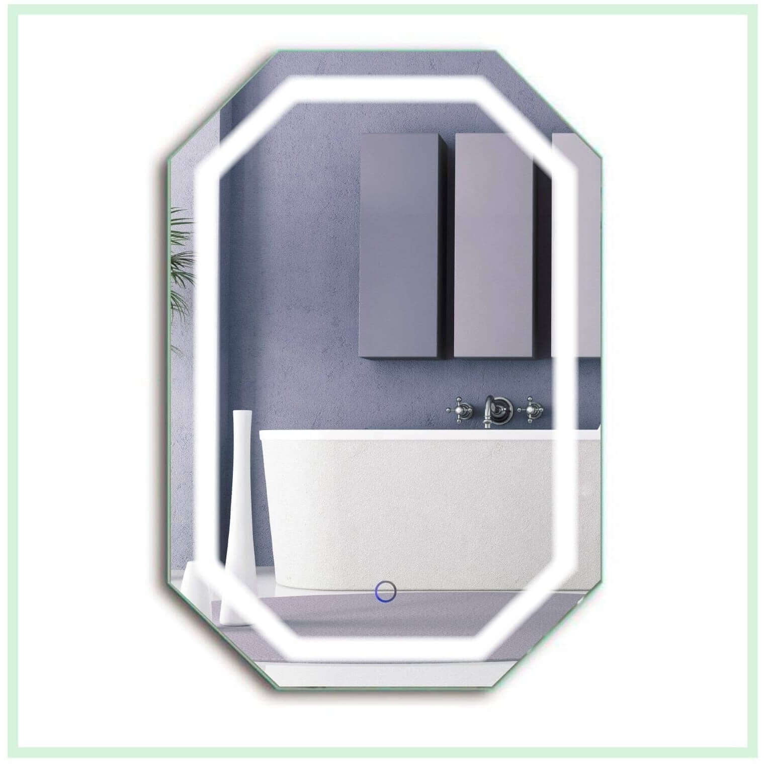 Lighted Bathroom Mirror - Krugg Tudor LED - TUDOR2030