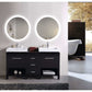 Lighted Bathroom Mirror - Krugg Sol 30" Round - SOL3030R