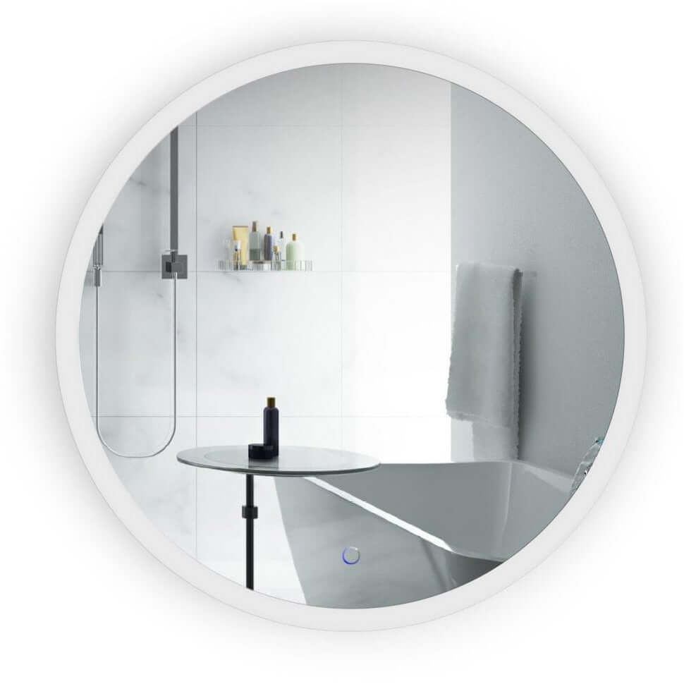 Lighted Bathroom Mirror - Krugg Sol 32" Round - SOL3232R