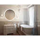 Lighted Bathroom Mirror - Krugg Sol 42" Round - SOL4242R