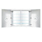 Lighted Medicine Cabinet - Krugg Dual LED - SVANGE4842D