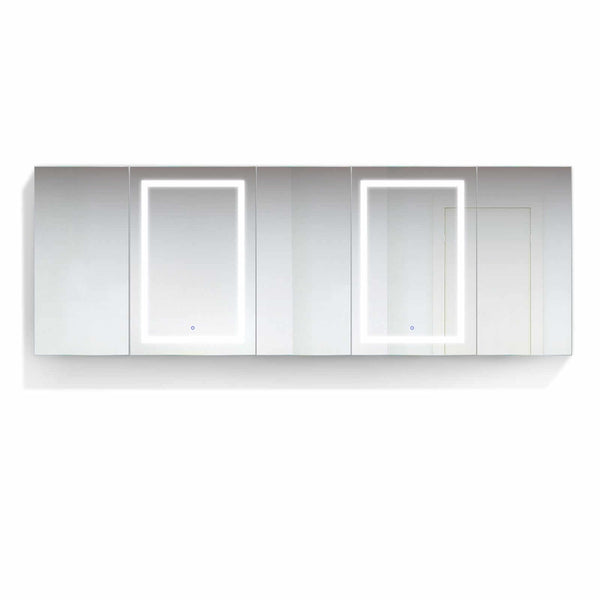 LED Medicine Cabinet - Krugg Lighted - SVANGE10236DLLRRR