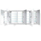 LED Medicine Cabinet - Krugg Lighted - SVANGE10242DLLRRR 