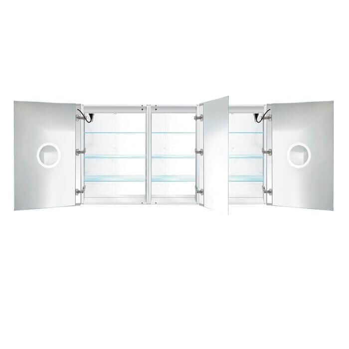 LED Medicine Cabinet - Krugg Dual Lighted - SVANGE6036DLRR