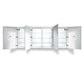 LED Medicine Cabinet - Krugg LED Lighted - SVANGE8436DLLRR